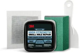 3m 445056916906 High Strength Small Hole Repair Kit Inlcudes Spackling Compound Putty Knife