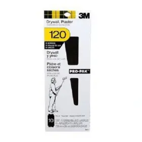 99438 3m Drywall Sanding Screens 4 3/16x11 1/4in 120 Grit 10 Sheets/pk 10ea