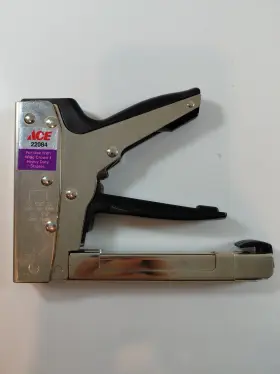Ace 22084 Heavy Duty Staple Gun Tacker For Wide Crown I Staples Made In Usa
