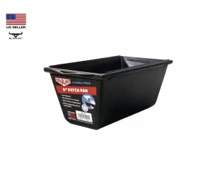 Advance Equipment 099922353066 Drywall Tools 6pr Patch Pan Lightweight 6-inch Built In Wiping Knife