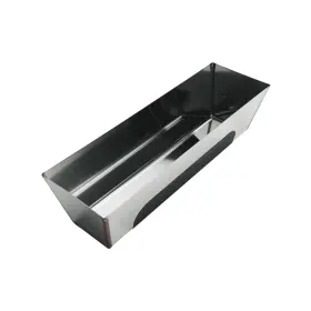 14hrg Advance Equipment 14 Inch Stainless Steel Drywall Mud Pan Non Slip Grip Contoured Heli-arc Made In Usa