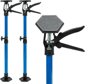 Pole-001 Ajimy Install Cabinets 2-pack Tools 20ftft To 46.5ftft Adjustable Support Pole Blue