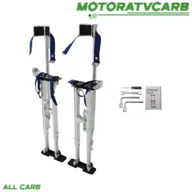 Mot3345042 All-carb 36-48in Drywall Stilts Painters Walking Taping Finishing Tools Aluminum