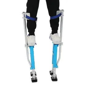 Mot3345360 All-carb 18ftft-30ftft Drywall Stilts Lightweight Premium Grade Blue Aluminum Alloy #3