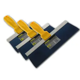 Ames 053722622203 Strong Handle Blue Steel Drywall Taping Knife Set 8 Inch -10 -12