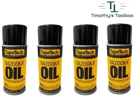 053707 Ames/tapetech Bazooka Oil Drywall Taping Tool Lubricant 8 Oz. Case Of 4