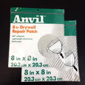 1004 Anvil 030699825523 Lot Of 2 Drywall Repair Patch 8 Inch X 215 356 New