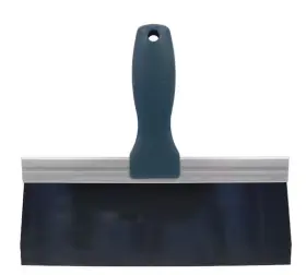 1004 Anvil 030699826728 Lot Of 2 - 10 Inch Blue Steel Taping Knife With Plastic Handle