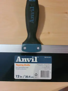 Anvil 030699826926 12 Inch Drywall Finishing Paint Scraper Taping Knife And 2 4 Putty Knives #2