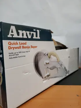 1004215385 Anvil Drywall Taper Banjo 8-3/4 Inch L Aluminum Quick-load 1-handed Latched Door #2