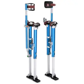 A-08-03-003-sti Apluschoice Drywall Stilts 36-50 Inch Aluminum Tool For Painting Taping Cosplay Walk Blue