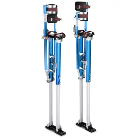 A-08-03-004-sti Apluschoice Drywall Stilts 50-64 Inch Aluminum Tool For Painting Taping Cosplay Walk Blue