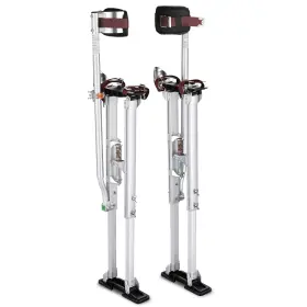 A-08-11-003-sti Apluschoice Drywall Stilts 36-50 Inch Aluminum Tool For Painting Taping Cosplay Walk Silver