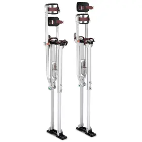 A-08-11-004-sti Apluschoice Drywall Stilts 50-64 Inch Aluminum Tool For Painting Taping Cosplay Walk Silver