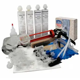 Applied Technologies At-0lq34638 10ft Peel-off Paste Foundation Crack Repair Kit Hydra Stop 300 Polyurethane