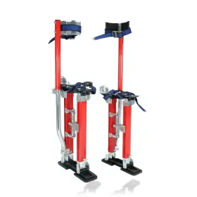 Dd3235 Asmallfish 15 Inch -23 Adjustable Drywall Stilts Aluminum Tool Red For Taping Painting Painter Dd3235 Asmallfish 15 Inch -23 Adjustable Drywall Stilts Aluminum Tool Red For Taping Painting Painter