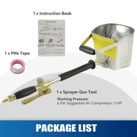 Am-12-01-09 Atpeam 4 Jet Stucco Sprayer Wall - Concrete Plaster #3