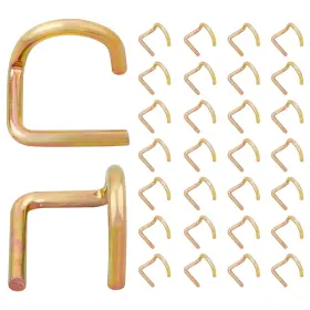 A3169 Atracypart 30 Pcs Scaffolding Gravity Lock Pins 2 Inch Ptp Pig Tail For Steel Gold