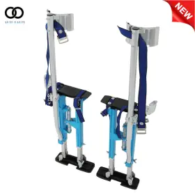 Apo252480 Autooparts 18ftft-30ftft Aluminum Blue Drywall Stilts Lightweight For Putting Up #3