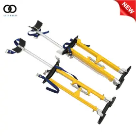 Apo252488 Autooparts Drywall Stilts Aluminum Adjustable 24 Inch -40 Alloy Construction Tool Yellow #3