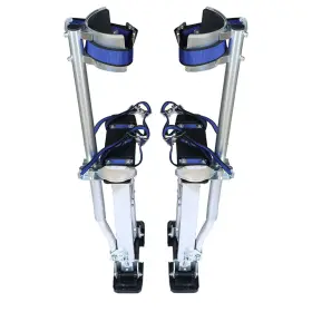 Autoparts 903036315015 Drywall Stilts 24-40 Inch Adjustable Auminum Tool Stilt For Painting Or Clean