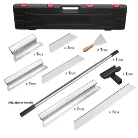 Baojiafu 768481123693 Drywall Skimming Blade Set 12 Inch 22 And 32 Tools With 35 - 81 Stainle #3