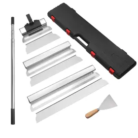 Baojiafu 768481123693 Drywall Skimming Blade Set 12 Inch 22 And 32 Tools With 35 - 81 Stainle