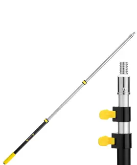 Bates Choice Eiwt006b324vs Bates- Extension Pole 2.4 To 6 Ft Telescoping Black And Yellow