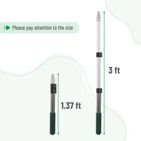 Peep003b317 Bates Choice Bates- Extension Pole 1.4 To 3 Ft Green Telescoping #2