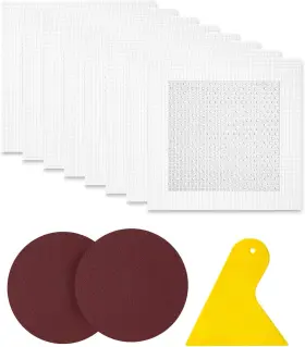 Sjnu008b421vs Bates Choice Bates- Drywall Repair Kit 11 Pcs 4 Inch Dry Wall Patch Kits Multicolor