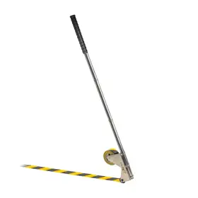 Tdkjdj01 Bausatz Floor Tape Marking Machine Manual Lane Applicator With Rubber Roller