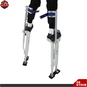 Ber473355 Berliii 36ftft - 48ftft Aluminum Drywall Stilts Painters Walking Taping Finishing Tools #2