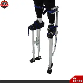 Ber473355 Berliii 36ftft - 48ftft Aluminum Drywall Stilts Painters Walking Taping Finishing Tools #3
