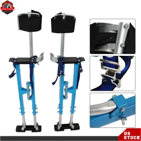 Ber473385 Berliii Painter Taping Drywall Stilts 36 - 48 Adjustable Aluminum Tool Stilt #3
