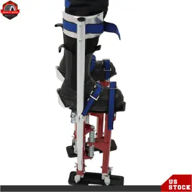 Ber473445 Berliii Red 18 Inch -30 Adjustable Drywall Stilts Aluminum Tool For Painting Painter Taping #2
