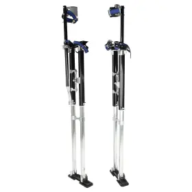 Blackhorse-racing 696594810288 48 Inch -64 Professional Grade Adjustable Drywall Stilts Taping Paint Stilt