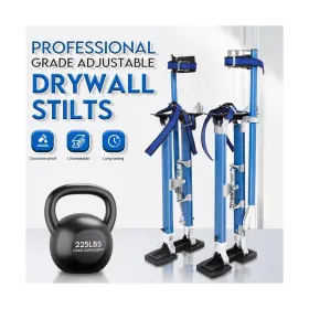 Hm0696 Blackhorse-racing 24 Inch -40 Professional Grade Adjustable Drywall Stilts Taping Paint St #2