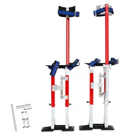 Hm3508 Blackhorse-racing 15 Inch -23 Professional Grade Adjustable Drywall Stilts Taping Paint Stilt Alumi
