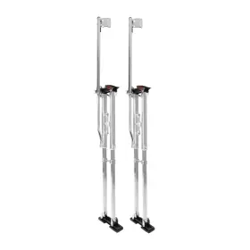 Blackhorseracing 313052349356 Zancos De Yeso Aluminio 48-65 Pulgadas Drywall Still Ajustable Dura Para Pintar