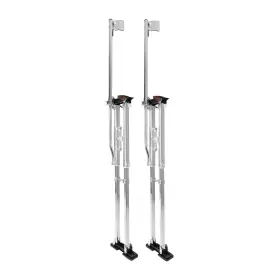Blackhorseracing 711181596168 Zancos De Yeso Aluminio 48-64 Pulgadas Drywall Dura Still Ajustable Para Pintar