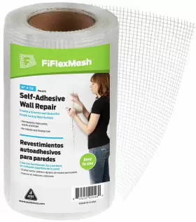 Boen 857026003214 Self-adhesive Fiberglass Drywall Joint Mesh Tape 6 Inch X 75