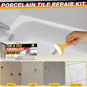 Xbg-pa-eu-jo-1018-fr Brand Auensten Porcelain Repair Kit Fiberglass Tub Shower Sink Bathtub White #2