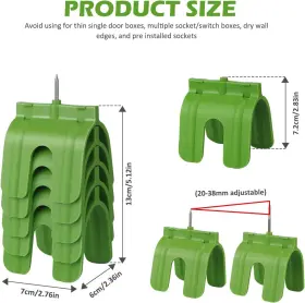 Avakvek-01 Brand Avakvek Outlet Marker For Drywall Installation Easy Marking Tool Green #2