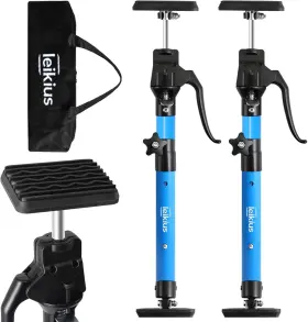 Lk-dgs-2 Brand Leikius Cabinet Jacks For Installing Cabinets Heavy Short15.8-23.6inch 2pc Blue