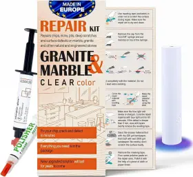 102ac Brand Nnrepair Marble Granite And Quartz Countertop Repair Kit Clear - Fix Your
