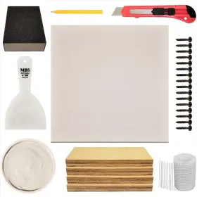 Branded 645457324219 Drywall Repair Kit 16 Inch Professional