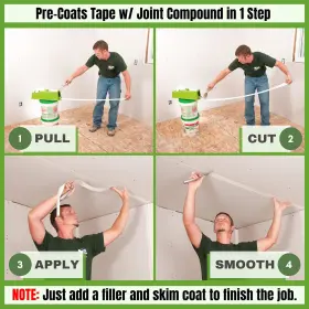 Buddy Tools Llc 695634403794 Tapebuddy Drywall Tape Dispenser By - Taping Tool Joint #2