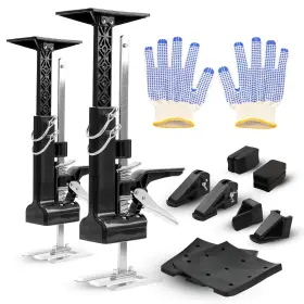 Buildcore 850073029046 Cabinet Jacks For Installing Cabinets 2-pack Labor Saving Jack Heavy