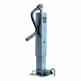 182304 Bulldog 12000 Lb Hd Topwind Heavy Duty Square Trailer Jack With Drop Leg