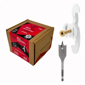 2017315511 Bullfix Extra Heavy Duty Drywall Anchors Holds Up To 293lbs Hollo... Fast Ship